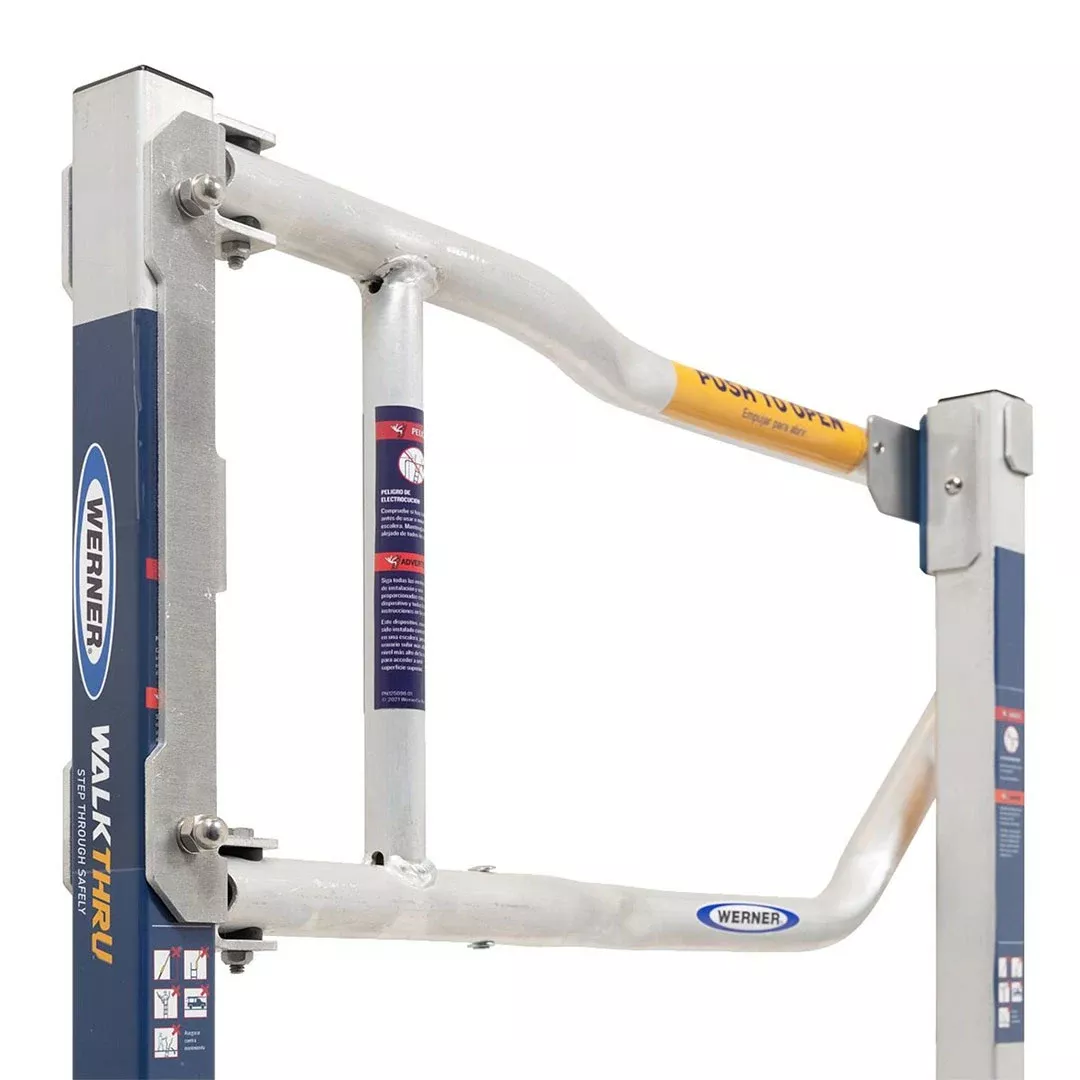 Werner Extension Ladder Walkthru Gate X300001