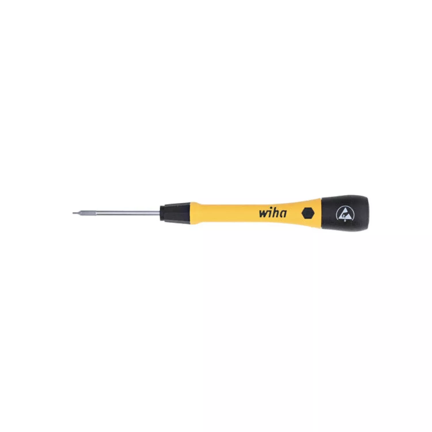 Wiha Tools 27550 ESD Safe Pico Finish Precision Screwdriver - Hex .7mm x 40mm