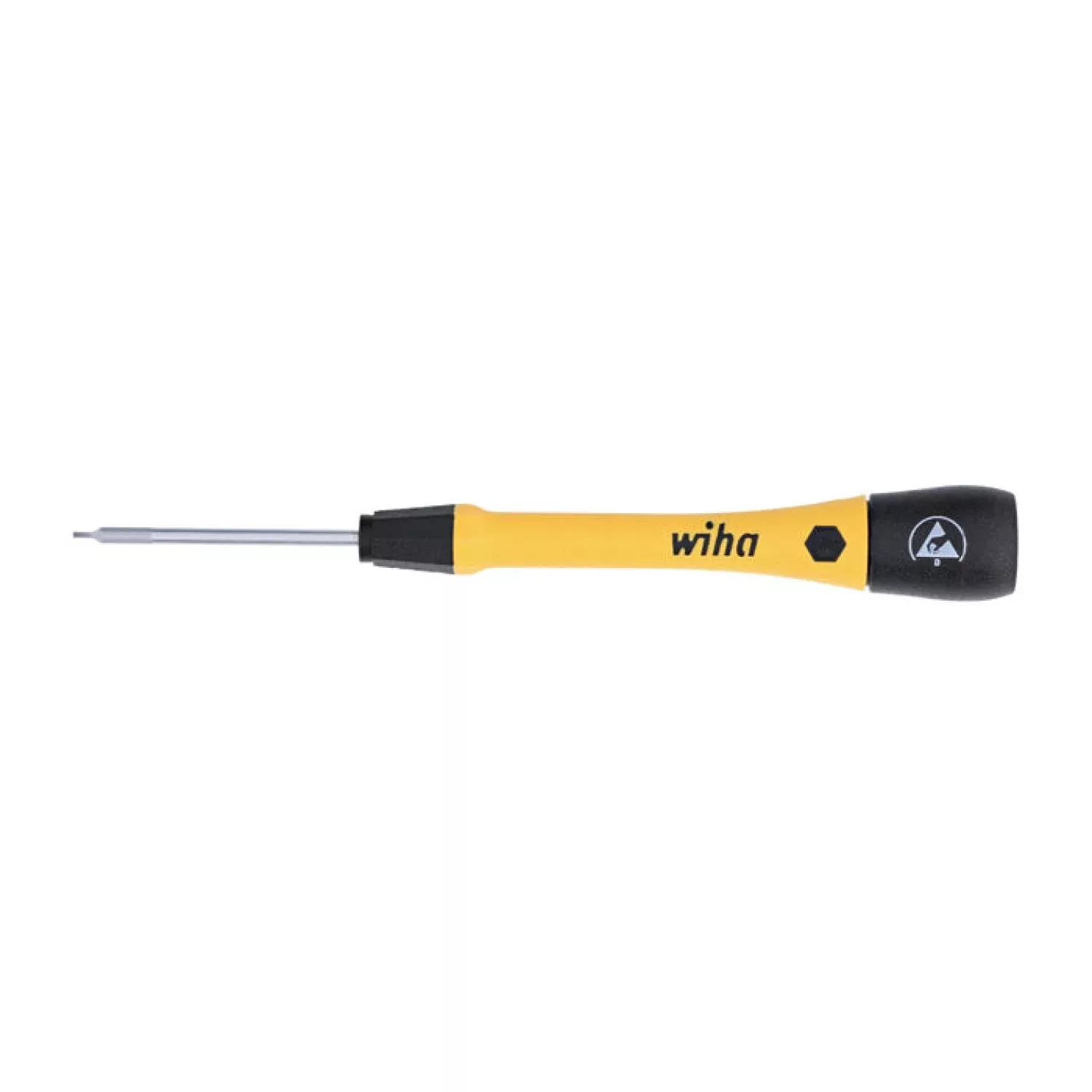 Wiha Tools 27551 ESD Safe PicoFinish Precision Screwdriver - Hex (.035") .9mm x 40mm