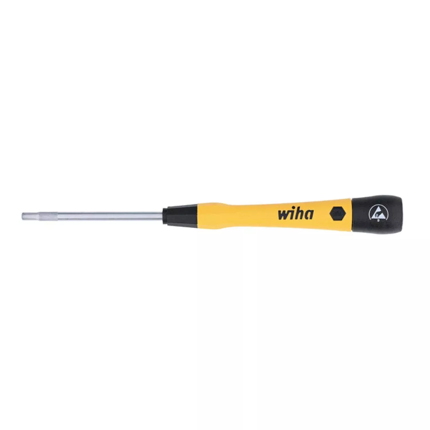 Wiha Tools 27559 ESD Safe PicoFinish Precision Screwdriver - Hex 7/64" x 60mm