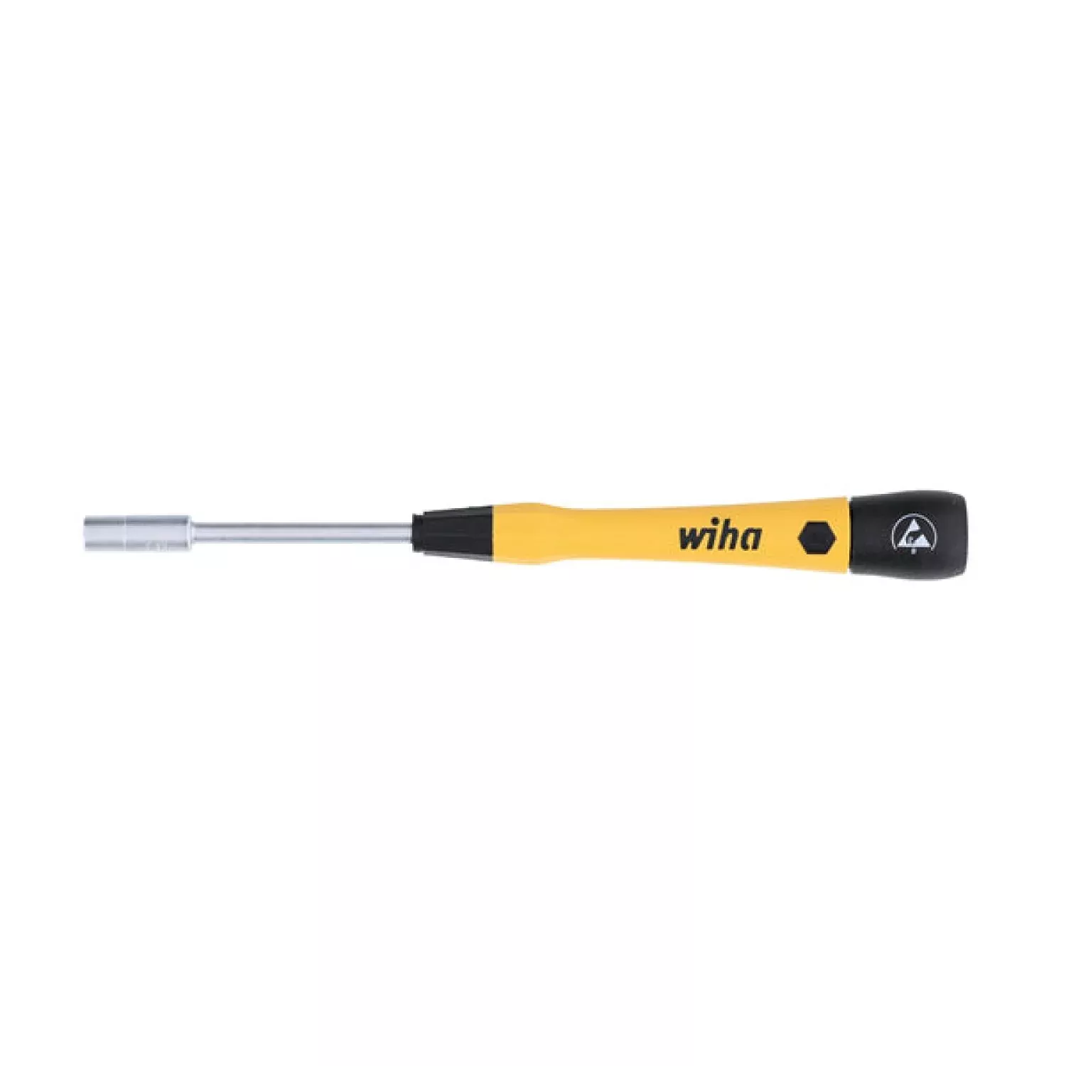 Wiha Tools 27787 ESD Safe PicoFinish Precision Nut Driver - 5.0mm x 60mm