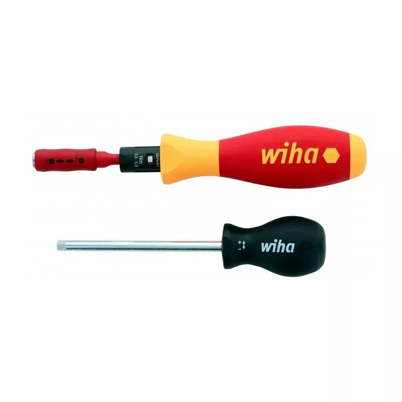 Wiha Tools 28741 Insulated TorqueVario-S Handle 1.0-2.0Nm
