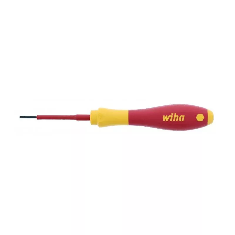 Wiha Tools 32005 Insulated Slotted Screwdriver 2.0 x 60 mm