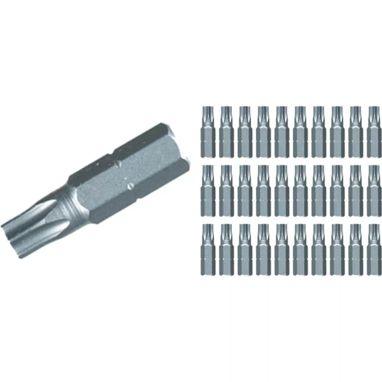 Wiha Tools 72577 TORX Contractor Insert Bit T20 x 25mm - 30 Pack