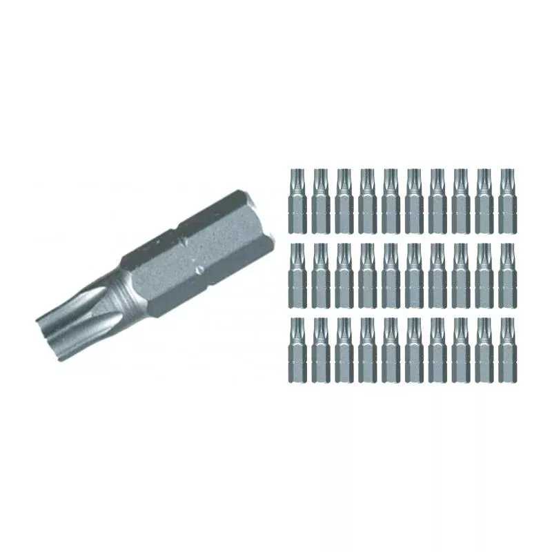Wiha Tools 72578 TORX Contractor Insert Bit T25 x 25mm - 30 Pack