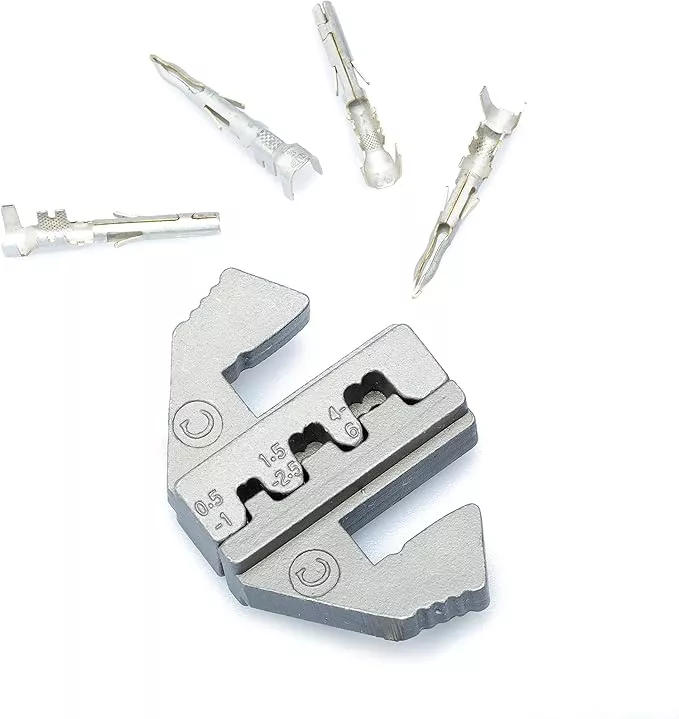 Wirefy Crimping Die for Open Barrel Terminals - 20-10 AWG