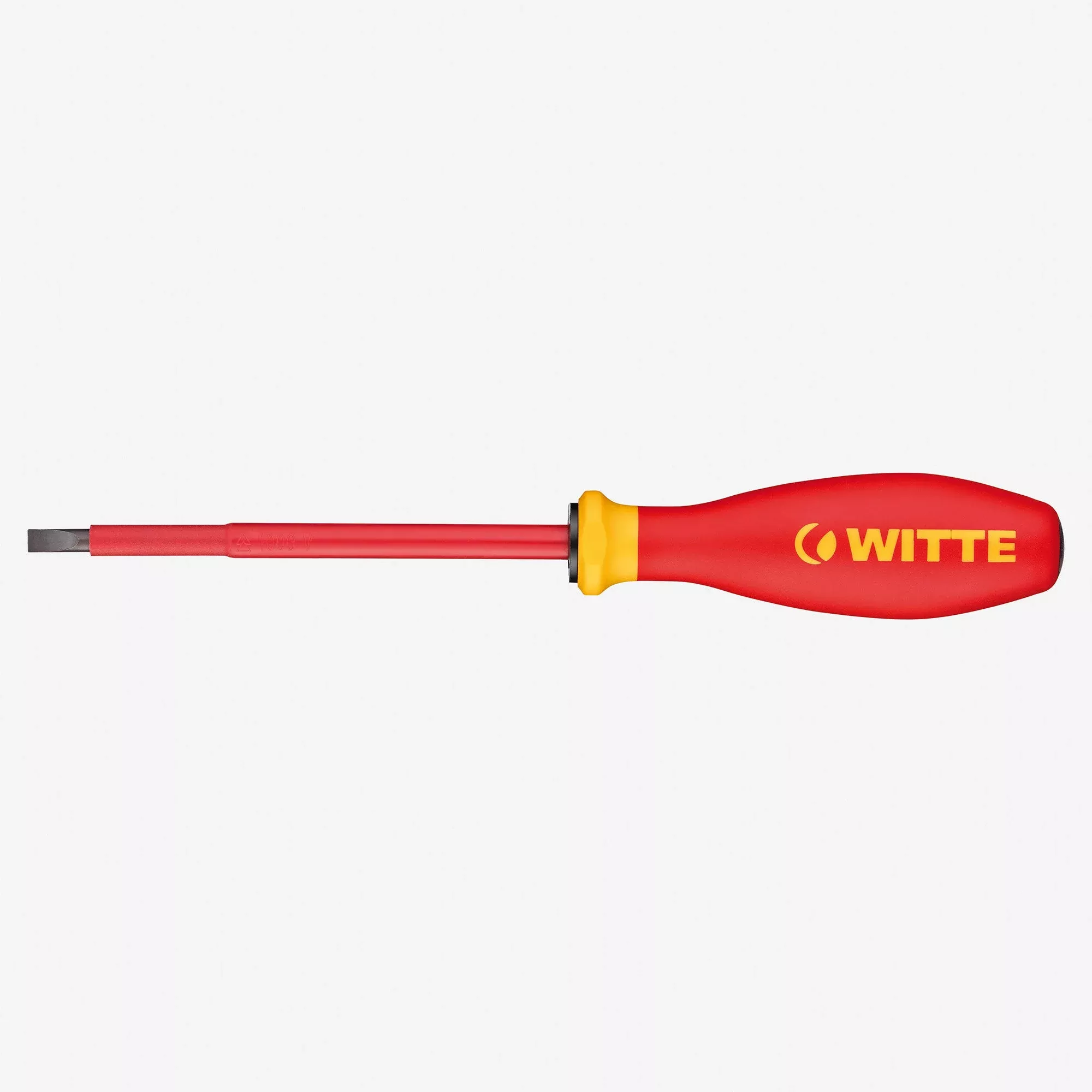 Witte Pro VDE Slotted Screwdriver, 2.5 x 75mm