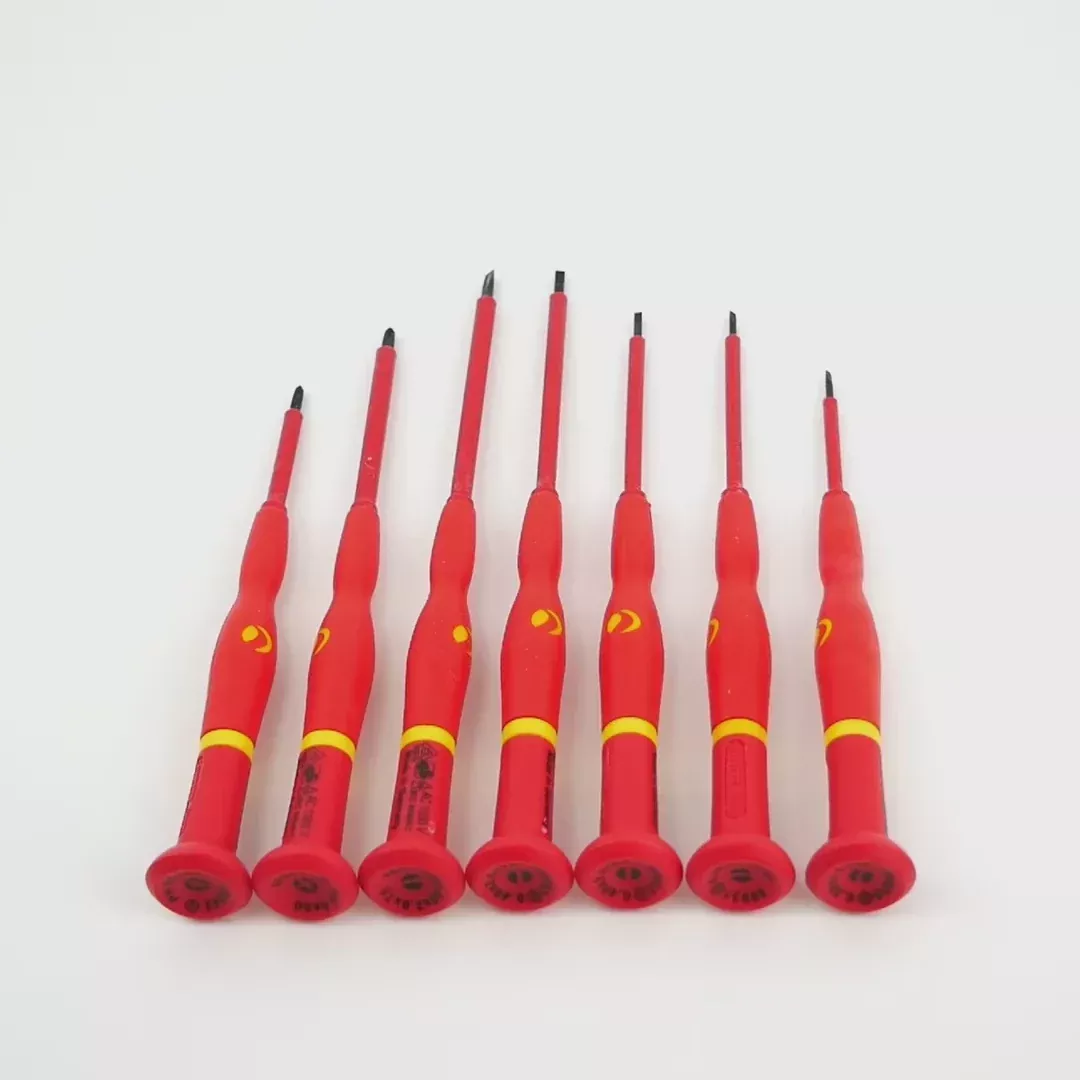 Witte Pro Wittron VDE Slotted and Phillips Screwdriver Set, 7 Pieces
