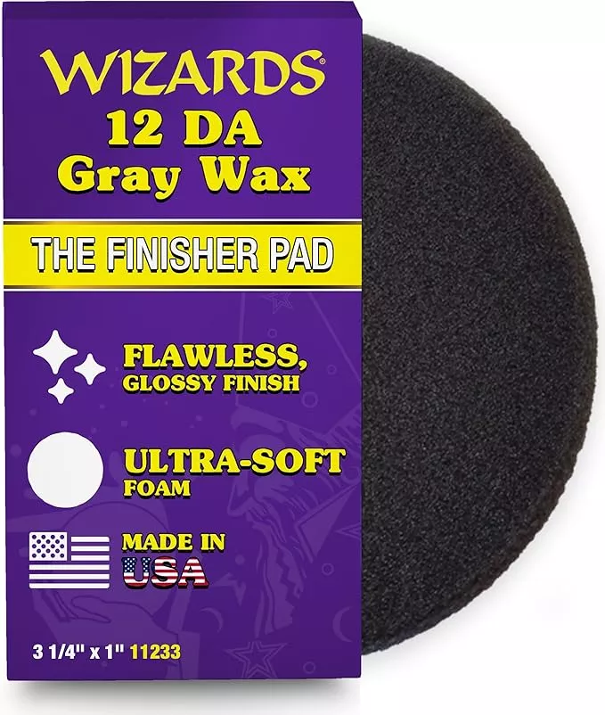 Wizards Buffing Pads (12 DA Gray Wax/Finishing Pad)