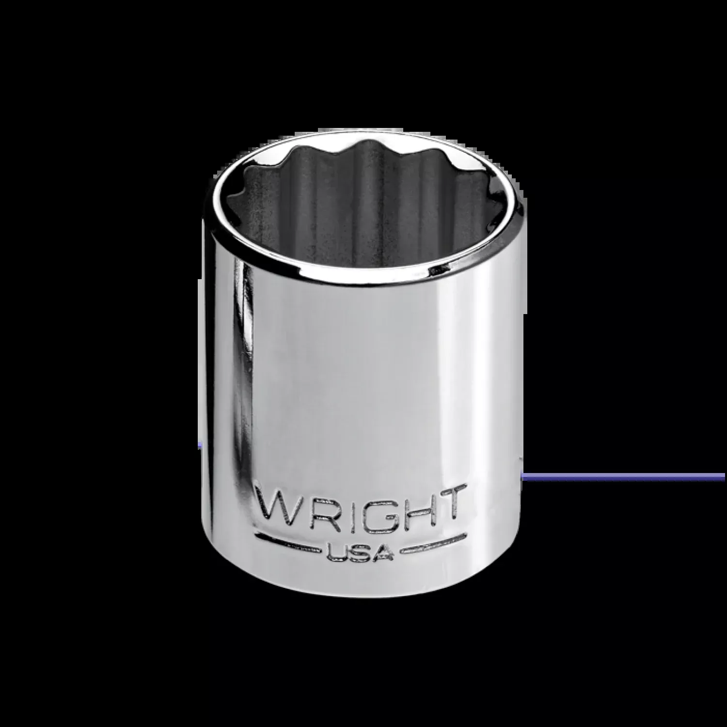 Wright Tool 4140 1/2 Inch Drive 12-Point Standard Socket