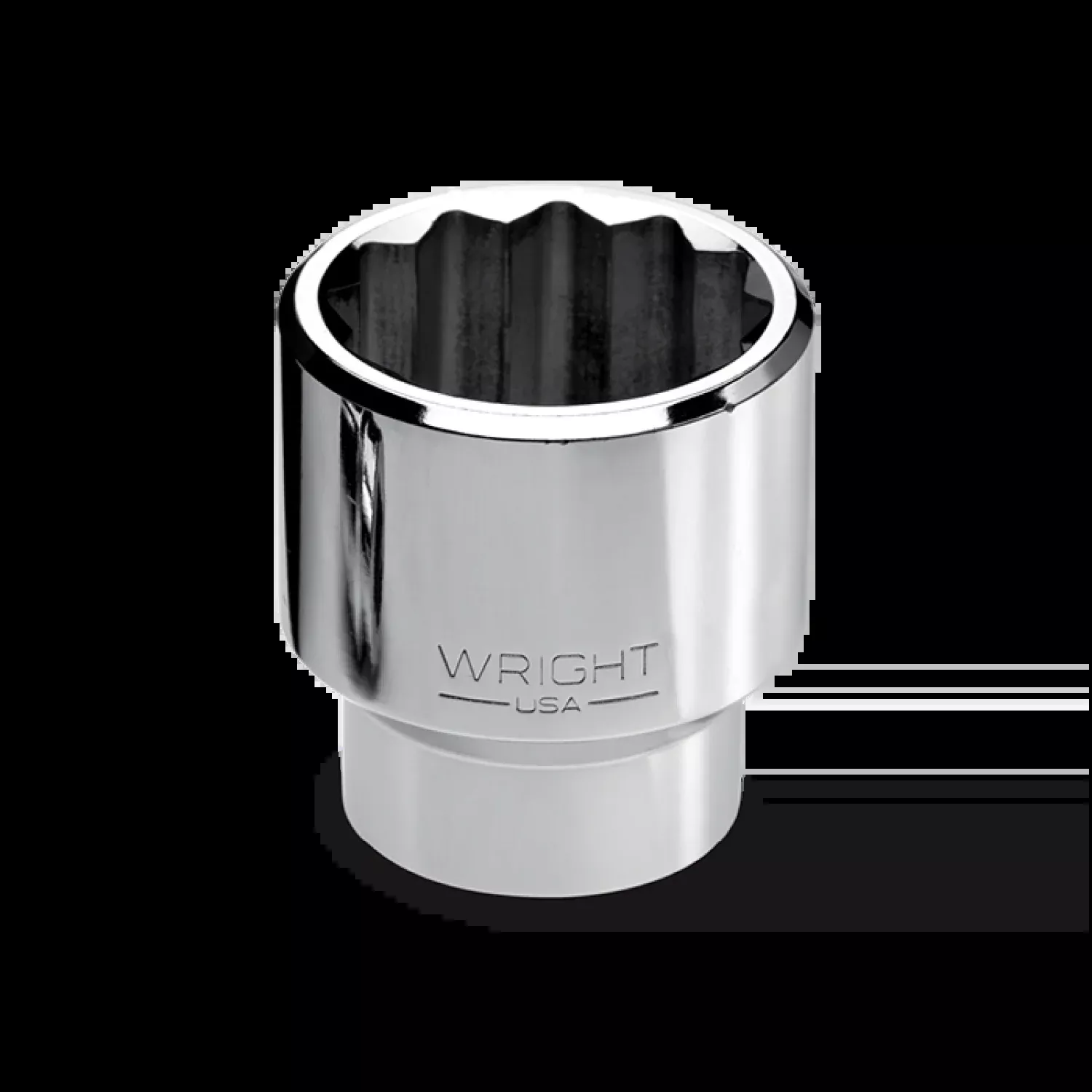 Wright Tool 61-42MM 12 Point Chrome Metric Socket