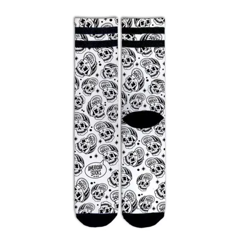 Zees AMERICAN SOCKS Skater Skull